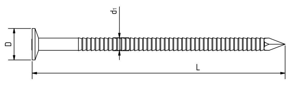 Konvexringnagel